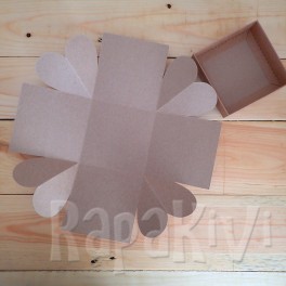 Exploding box z sercami kraft Exploding box z sercami kraft