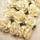 Eleganckie róże 40 mm kremowe