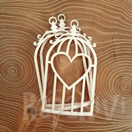 Shaker box klatka z sercem Shaker box klatka z sercem